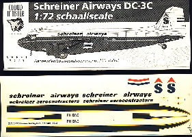Image not found :DC-3 Schreiner Airways