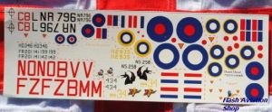 Image not found :Mitchell II/III 320 Dutch Squadron RAF, Mitchell ML-KNIL, DH Dominie 1316 Flight, Fokker T.VIIIw