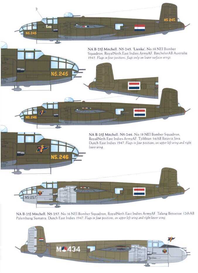 Image not found :B-25C/D/G/J Mitchell 16 and 18 sqn ML-KNIL, B-25G RNMFS 1943
