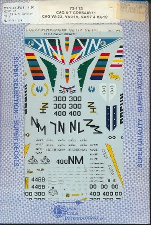 Image not found :A-7E Corsair US Navy; VA-22 NL/100; VA-97 NK/300, VA-19