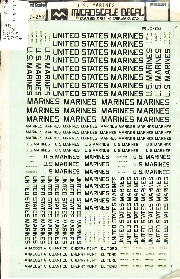Image not found :US Marine Codes: USMC Black