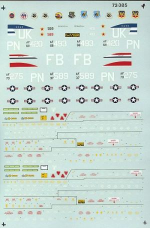 Image not found :F-4 Phantom II USAF: F-4C 3 TFW/36 TFS, F-4E 3 TFW, 1 TFW/45 TFS, 3 TFW/90 TFS
