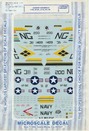 Image not found :Carrier Air Wing 9 US Navy: A-7E CVW-9/VA-146, F-4B VF-92