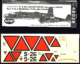 Image not found :Ryan STM-2 RNethNavy, B-25C Mitchell RNEIAF/ML-KNIL, Interceptor RNEIAF, Fairey Firefly Mk.I RNethNavy/MLD