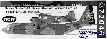 Image not found :Hercules KLu 55 jaar 334 sqn, Beaver KLu 334