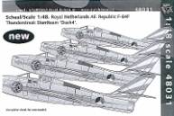 Image not found :Demonstration Team 'Dash 4', F-84F Thunderstreak