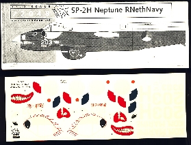 Image not found :Lockheed SP-2H Neptune RNethNavy 'Sharkmouth' 203 H