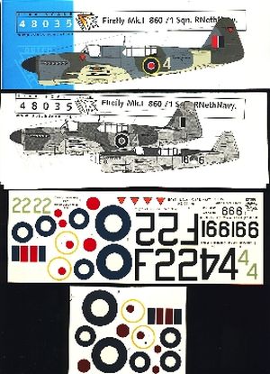 Image not found :Fairey Firefly Mk.I 860 sqn RNethNavy/MLD