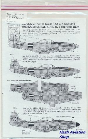 Image not found :P-51D/K Mustang RNethEastIndiesAF / AURI 1/72 & 1/48
