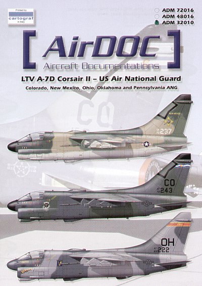 Image not found :LTV A-7D Corsair II - US National Guards Units