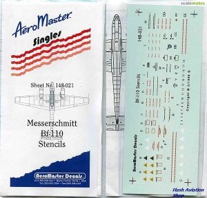 Image not found :Bf.110 Stencils