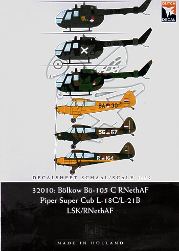 Image not found :Piper Super Cub L-18C & L-21B, Bolkow Bo.105