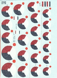 Image not found :Nederlandse/Dutch Military Roundels 1934 - current (two sheets, new edition)