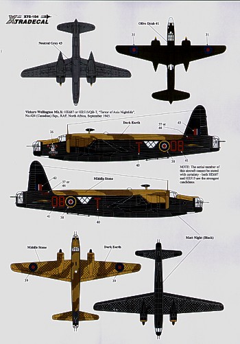 Image not found :Mediterranean Twins (7) Beaufighter Mk If X7760/Y 46 Sqn North Africa 1942; Beaufighter Mk X NV115/D `Pamalamay A Flt 16