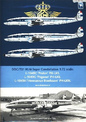 Image not found :KLM L-1049C Super Constellation PH-LKS, PH-LKE, L-1049H PH-LKN