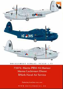Image not found :De Martin PBM-5A Mariner, No.8 en No.321 VSQ van de MLD