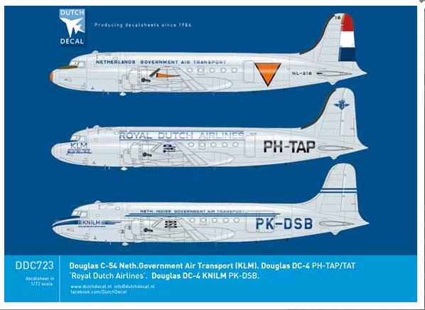 Image not found :Douglas C-54 NGAT, KLM, DC-4 KLM, DC-4 KNILM