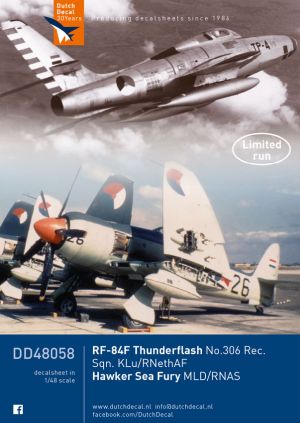 Image not found :RF-84F Thunderflash KLu, Seafury MLD