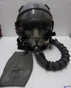 Image not found :F-16 helm, grey, new chinstrap system, with single (dark or clear) visor. (Mask not included)