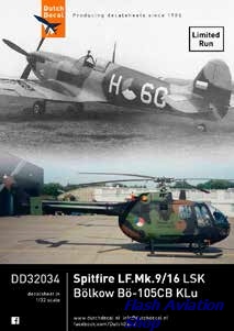 Image not found :Spitfire LSK. Bolkow Bo.105CB KLu