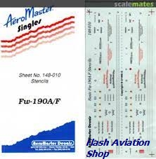 Image not found :Fw.190A/F Stencils
