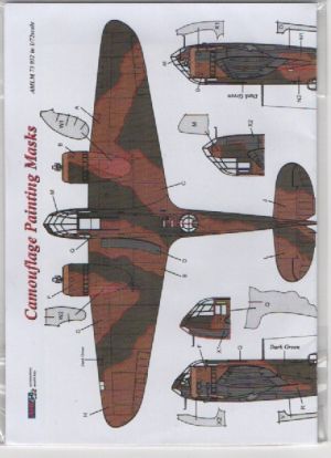 Image not found :Camo Masks Bristol Blenheim Mk.I