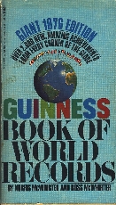 Image not found :Guinness Book of World records, Giant 1976 edition