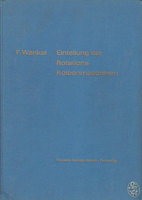 Image not found :Einteilung der Rotations-Kolbenmaschinen (2011)