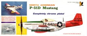 Image not found :North American P-51D (chrome plated)