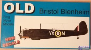 Image not found :Bristol Blenheim (ex Frog) with new decals