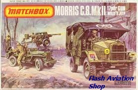 Image not found :Morris C.8.MK II & 17pdr Gun, Willys Jeep