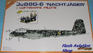 Image not found :Ju.88G-6 Nachtjager + Luftwaffe pilots
