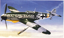 Image not found :Bf.109F Erich Hartman, Luftwaffe