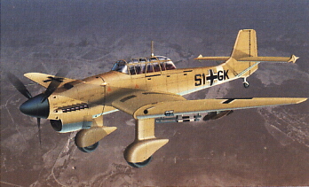 Image not found :Ju.87 Stuka, Luftwaffe 51+GK tropical