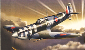 Image not found :Spitfire Mk.V Bernard Duperier, RAF