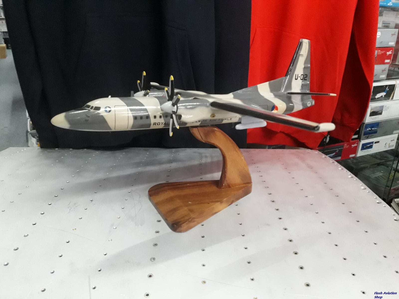 Image not found :Fokker 60, KLu U-02 (camou scheme)