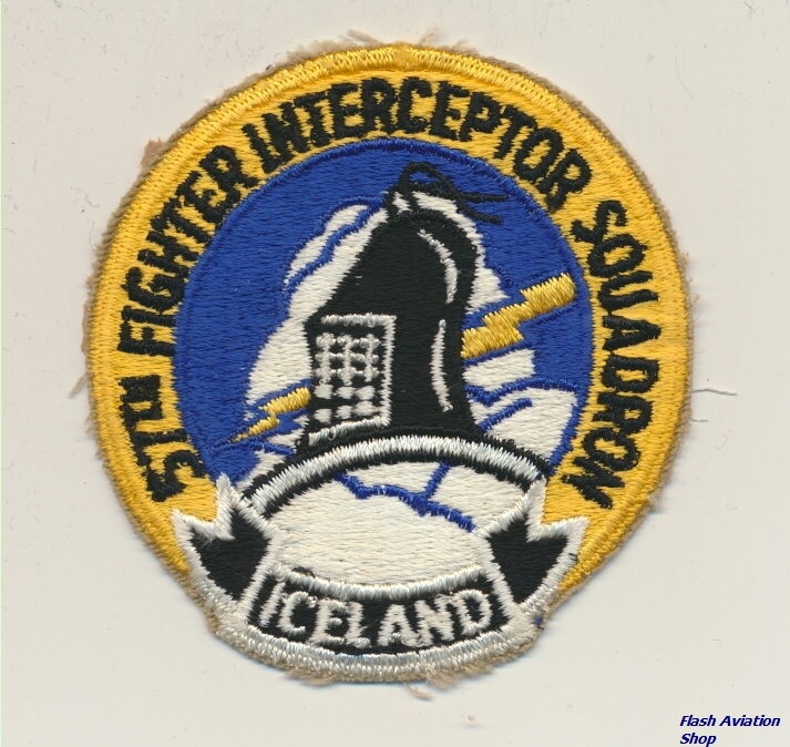 Image not found :57th Fighter Interceptor Squadron, Iceland (9,5 cm)