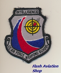 Image not found :US Air Force Weapons School, Intelligence (velcro)