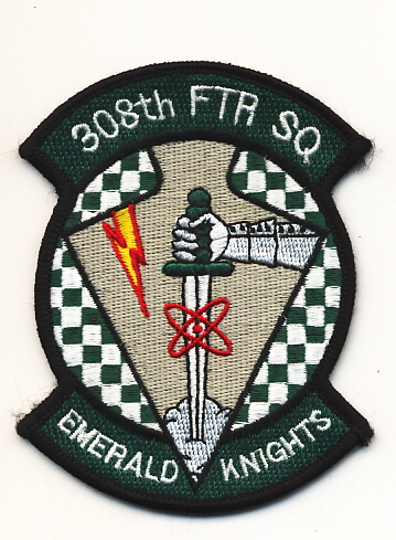 Image not found :308th Ftr Sq, Emerald Knights
