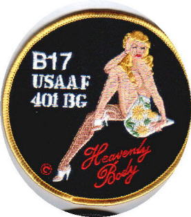 Image not found :Heavenly Body, B-17 USAAF 401 BG