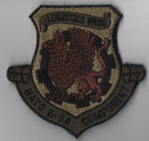 Image not found :LOGISTICS WING NATO E-3A COMPONENTS (LEGERGROEN/BRUIN)