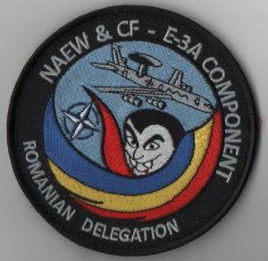 Image not found :NAEW & CF - E-3A COMPONENT ROMANIAN DELEGATION (MEERKLEURIG)