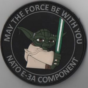Image not found :MAY THE FORCE BE WITH YOU NATO E-3A COMPONENT (YODA FIGUUR) (MEERKL