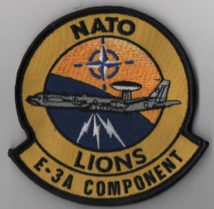 Image not found :NATO LIONS E-3A COMPONENT (GEEL/BLAUW)