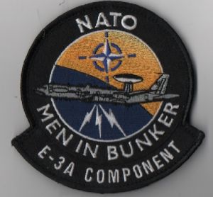 Image not found :NATO MEN IN BUNKER E-3A COMPONENT (ZWART/GEEL/BLAUW)