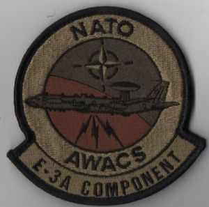 Image not found :NATO AWACS E-3A COMPONENT (LICHTBRUIN/GROEN/BRUIN)