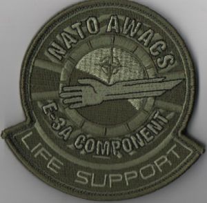 Image not found :NATO AWACS E-3A COMPONENT LIFE SUPPORT (LEGERGROEN)