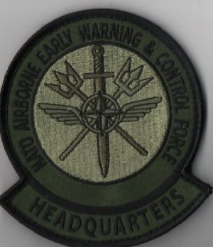 Image not found :NATO AIRBORNE EARLY WARNING & CONTROL FORCE HEADQUARTERS (LEGERGROE