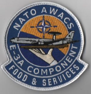 Image not found :NATO AWACS E-3A COMPONENT FOOD & SERVICES (LICHTBLAUW/BLAUW/GEEL)