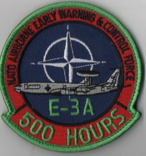 Image not found :NATO AIRBORNE EARLY WARNING & CONTROL FORCE E-3A 500 HOURS (MEERKLE